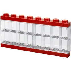 Vitrine pour figurines DISPLAY CASE 16, rouge