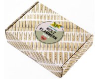 Mélange de pinces en bois PASTEL Jumbobox, 500 g