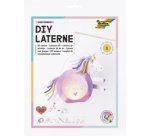 Kit de lanterne SWEET RAINBOW, rose irisé