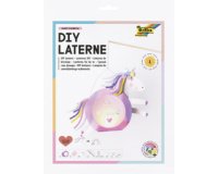 Kit de lanterne SWEET RAINBOW, rose irisé