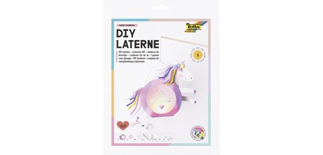 Kit de lanterne SWEET RAINBOW, rose irisé