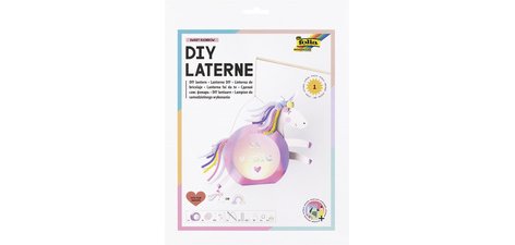 Kit de lanterne SWEET RAINBOW, rose irisé
