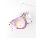 Kit de lanterne SWEET RAINBOW, rose irisé