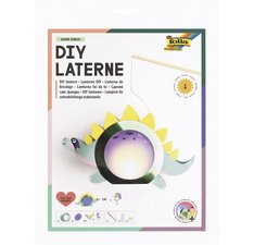 Kit de lanterne SUPER DINOS, vert métallisé