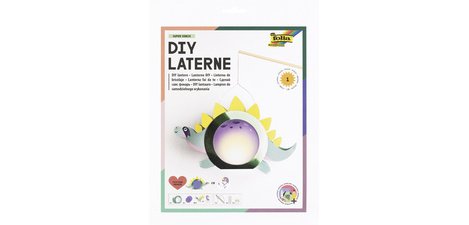 Kit de lanterne SUPER DINOS, vert métallisé