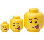 Set de boîtes en forme de tête STORAGE HEAD BOY