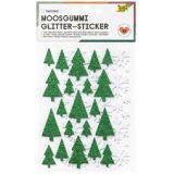 Sticker pailleté en caoutchouc mousse STARS CLASSIC