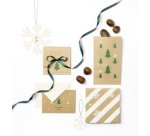 Sticker pailleté en caoutchouc mousse CHRISTMAS