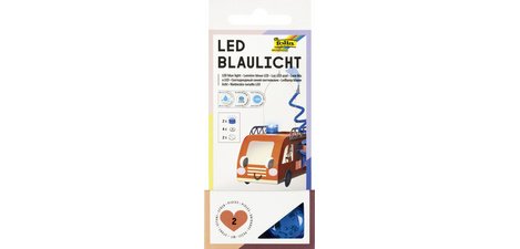 Gyrophare LED, 10 pièces, incl. piles