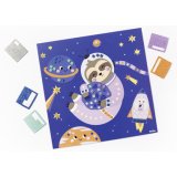 Mosaïque en caoutchouc mousse 'SPACE SLOTH' 301 pièces