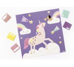 Mosaïque en caoutchouc mousse 'UNICORN', 301 pièces