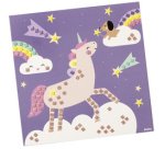 Mosaïque en caoutchouc mousse 'UNICORN', 301 pièces
