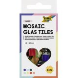 Carreau de verre pour mosaïque PASTEL, 10 x 10 mm