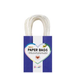Sac en papier BASIC, taille: S, assorti