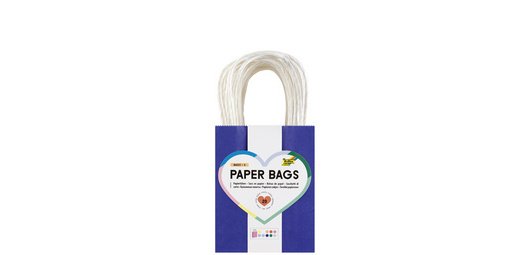 Papieren zak BASIC, maat: S, assorti