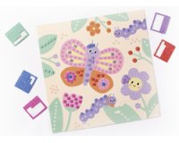 Mosaïque en caoutchouc mousse 'BUTTERFLY', 301 pièces