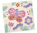 Mosaïque en caoutchouc mousse 'BUTTERFLY', 301 pièces