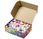 Mélange de pompons PASTEL Jumbobox, 300 g, assorti