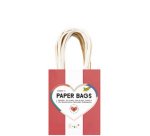 Sac en papier CLASSIC, taille: L, assorti