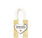 Sac en papier  SCINTILLANT, taille: M