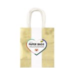 Sac en papier  SCINTILLANT, taille: M