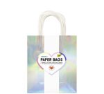 Sac en papier  SCINTILLANT, taille: M