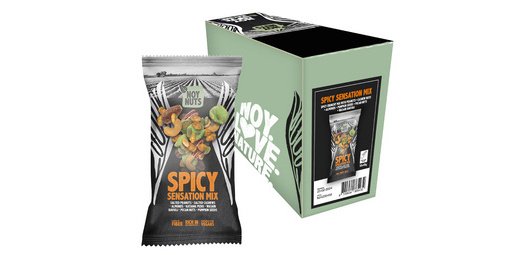 NoyNuts Mélange de noix 'Spicy Sensation', portion de 45 g