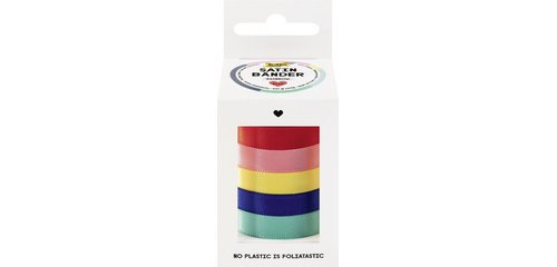 Set de rubans satin RAINBOW, assorti