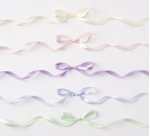 Set de rubans satin CLASSIC, assorti