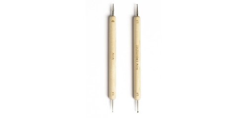 Set de stylos à gaufrer & à piquer, set de 2