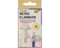 Pince à linge rétro, longueur: 110 mm, bouleau