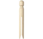 Pince à linge rétro, longueur: 110 mm, bouleau