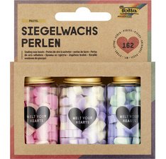 Perles de cire CLASSIC, 3 boîtes, couleurs assorties