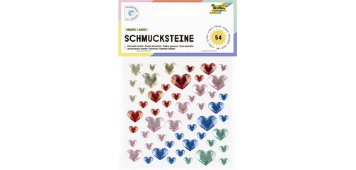 Pierre décorative HEARTS BASIC, autocollant
