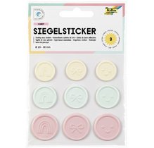 Sceau autocollant CANDY, tailles et couleurs assorties