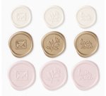 Sceau autocollant CANDY, tailles et couleurs assorties