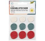 Sceau autocollant CHRISTMAS tailles/couleurs assorties