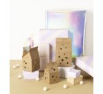 Set de boîtes-cadeaux 'Star gift boxes', papier kraft