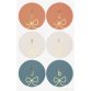 Stickers pour calendrier de l'Avent 'STARS GOLD'