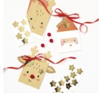 Stickers pour calendrier de l'Avent 'STARS GOLD'