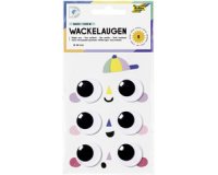Oeil vacillant BASIC, taille: M, autocollant