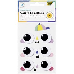 Oeil vacillant BASIC, taille: L, autocollant