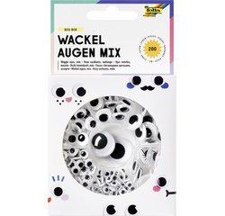 Oeil vacillant BIG BOX MIX, autocollant
