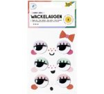 Oeil vacillant LASHES, taille: L, autocollant