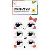 Oeil vacillant LASHES, taille: L, autocollant