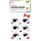 Oeil vacillant LASHES, taille: L, autocollant