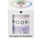 Ruban adhésif décoratif Washi-Tape HOTFOIL HAPPY VIBES