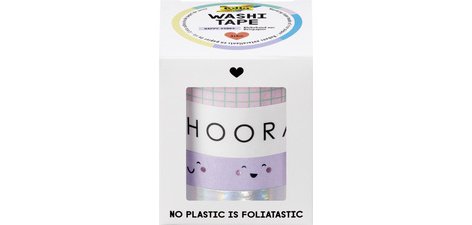 Ruban adhésif décoratif Washi-Tape HOTFOIL HAPPY VIBES