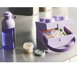 Boîte à goûter avec poignée