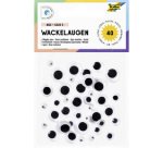 Oeil vacillant, mélange, taille: S, autocollant